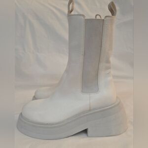 Marsell Zuccone Multilayered Sole Boots White 36.5